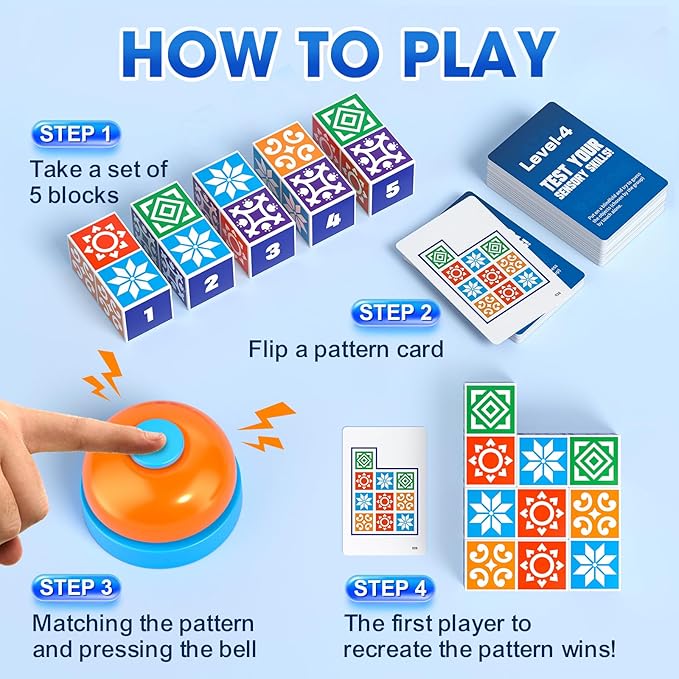Matching Board Game, Family Puzzle Board Games - Image 5