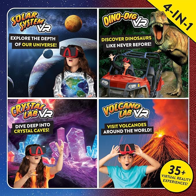 Abacus Brands Virtual Reality 4 in 1 Deluxe VR Lab - Image 3