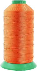 Mandala Crafts Bonded Nylon Thread Orange Heavy Duty Sewing Threads by MandalaCrafts