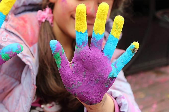 ColorMarathon Premium Quality non-toxic HOLI Colors color powder - Image 9