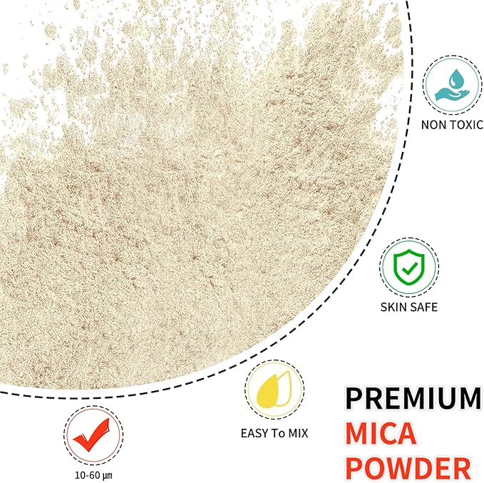 Mica Powder - 100g Mica Powder for Epoxy Resin - Metallic Color Pigment for - Image 2