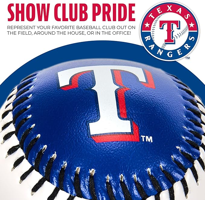 Franklin Sports MLB Team Soft Baseballs - Team Logo - Fan Shop Toy Baseball for Kids - Decoration for Desks and Office