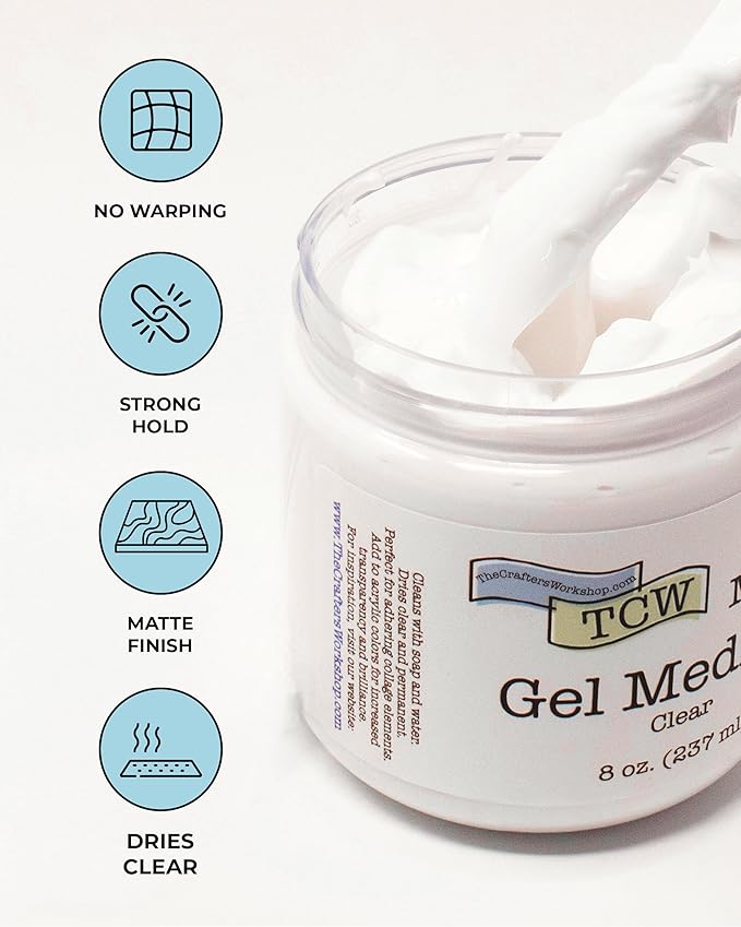 The Crafter's Workshop Matte Gel Medium - Image 2