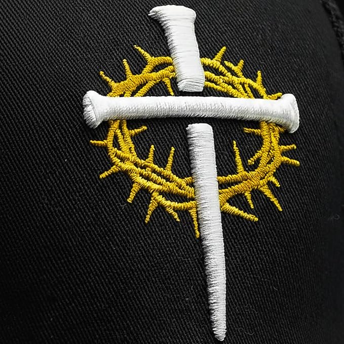 Christian Hats for Men,Cross Hats for Men,Jesus hat,Christian Religious Gifts for Birthday/Christmas