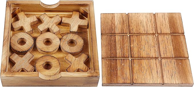 Glintoper Tic Tac Toe & 4 in a Row Tables Game Set, Classic Board Line Up 4 - Image 6