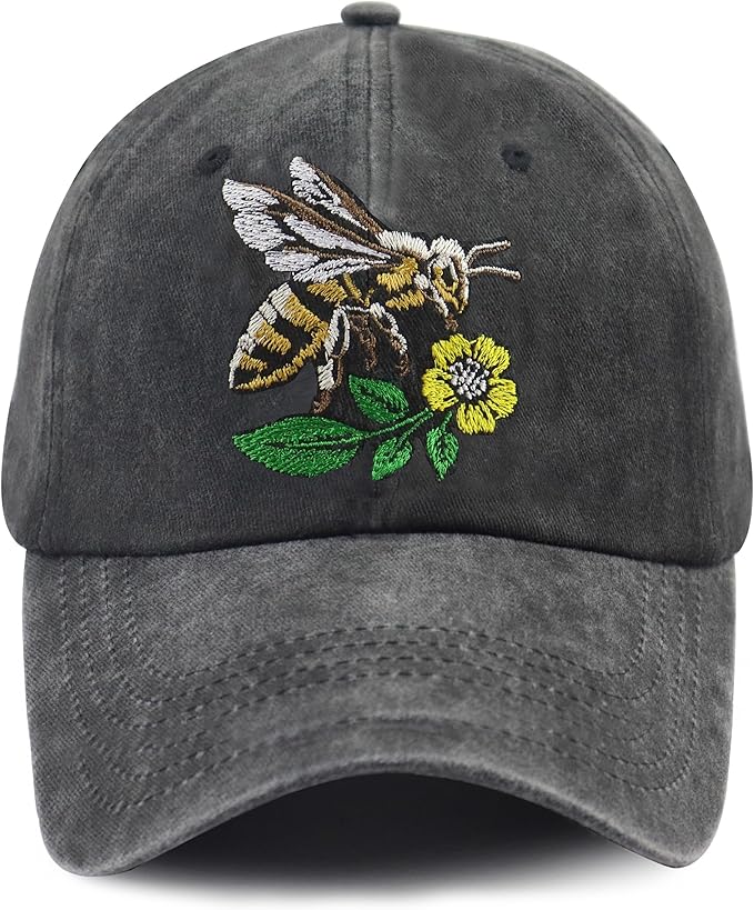Unisex Adjustable Animal Hat for Men Women, Classic Cotton Wild Animals Embroidered Baseball Cap