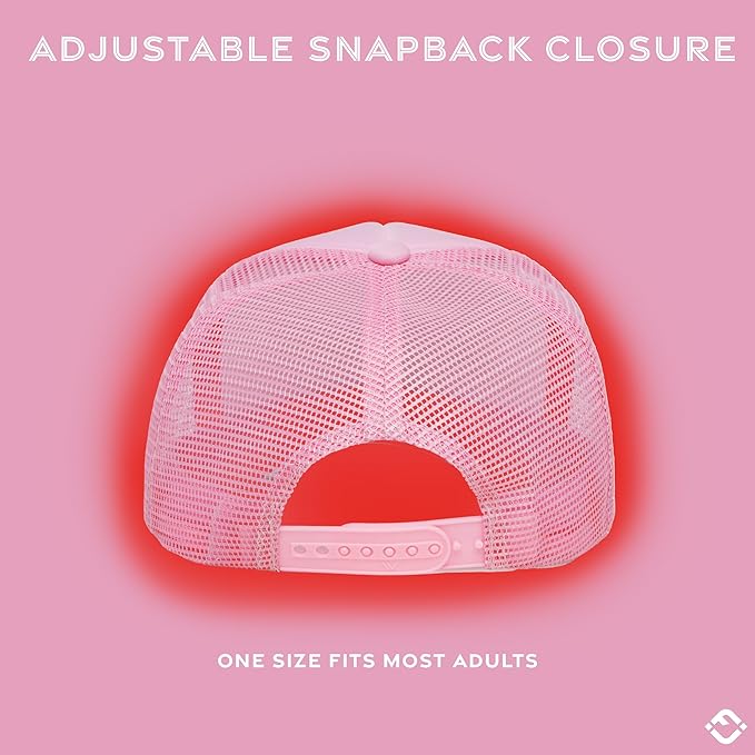 Funky Junque Premium Mesh Snapback Trucker Hat - Stylish Comfort for All - Patriotic, Humor & More