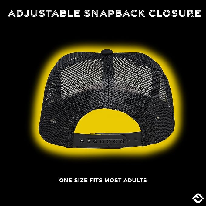 Funky Junque Premium Mesh Snapback Trucker Hat - Stylish Comfort for All - Patriotic, Humor & More