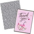 Threetols 3-D Textured Impressions Embossing Folder, Dot Background Embossing by Threetols