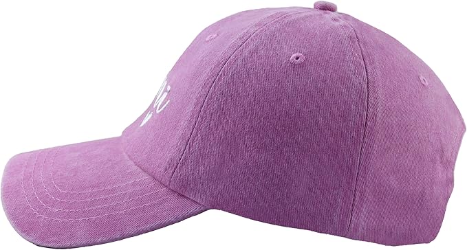 Gigi Mimi Hats for Women, Adjustable Cotton Embroidered Grandma Baseball Cap