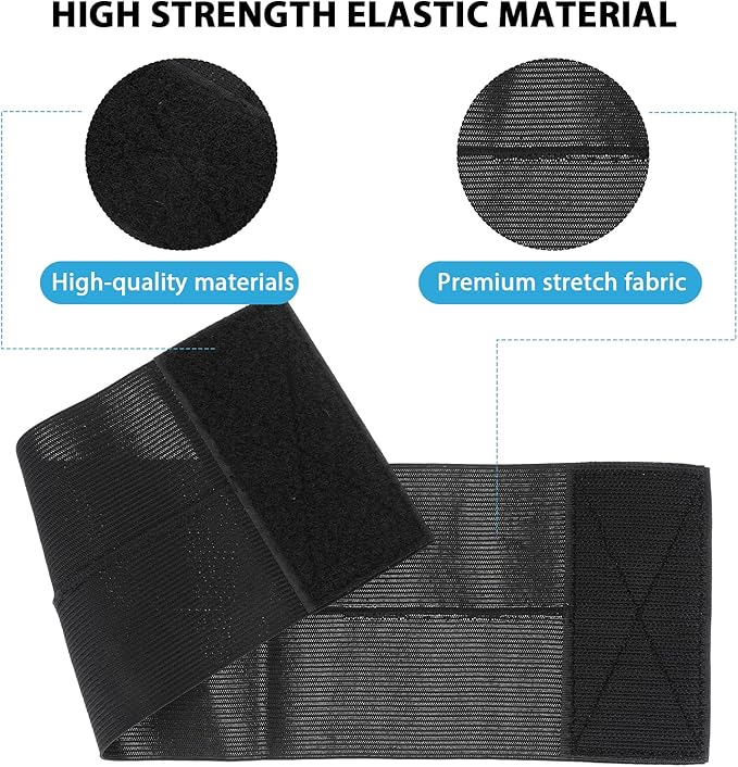 2 PCS Glove Wrap Band Baseball Glove Strap, Softball and Baseball Glove Strap Elastic Glove Wrap Softball Baseball Glove Accessories for Quickly Keep the Pocket Formed Fit All Gloves