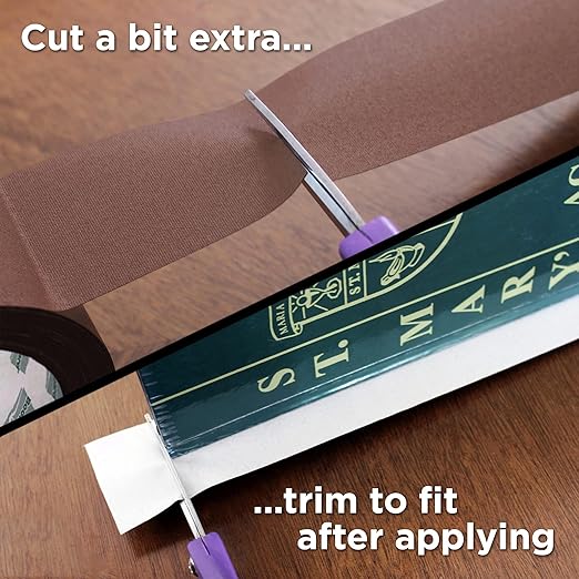 BookGuard 2 inch Premium Bookbinding Repair Cloth Tape, 15 Yard Roll Tan - Image 6
