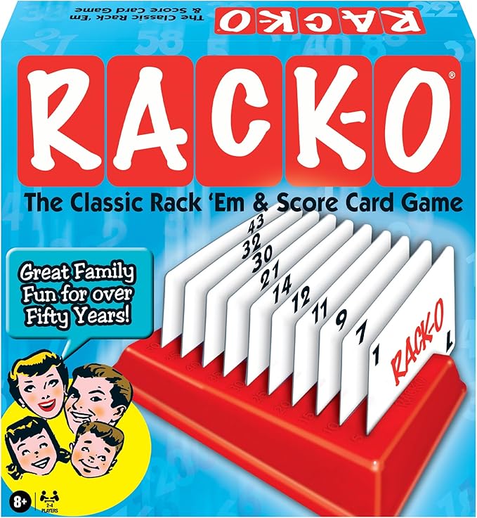Winning Moves Rack-O Retro Game Games USA, Classic Tabletop Game Enjoyed by - Image 2