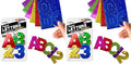 ArtSkills 2.5" Poster Letters and Numbers, A-Z and 0-9, Holographic Colors by ArtSkills