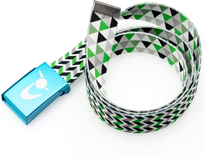 Teeoff 3 Pack Golf Web Belt Reversible Metal Buckle