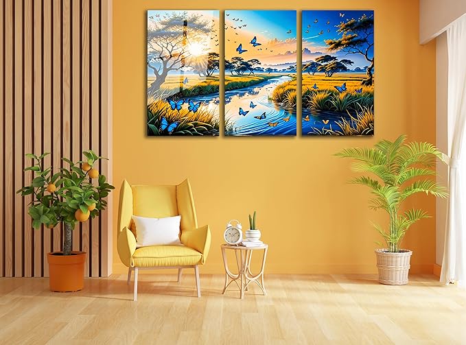 SpiritualHands Fantastic Scenery Tempered Glass Wall Art Painting - Image 6