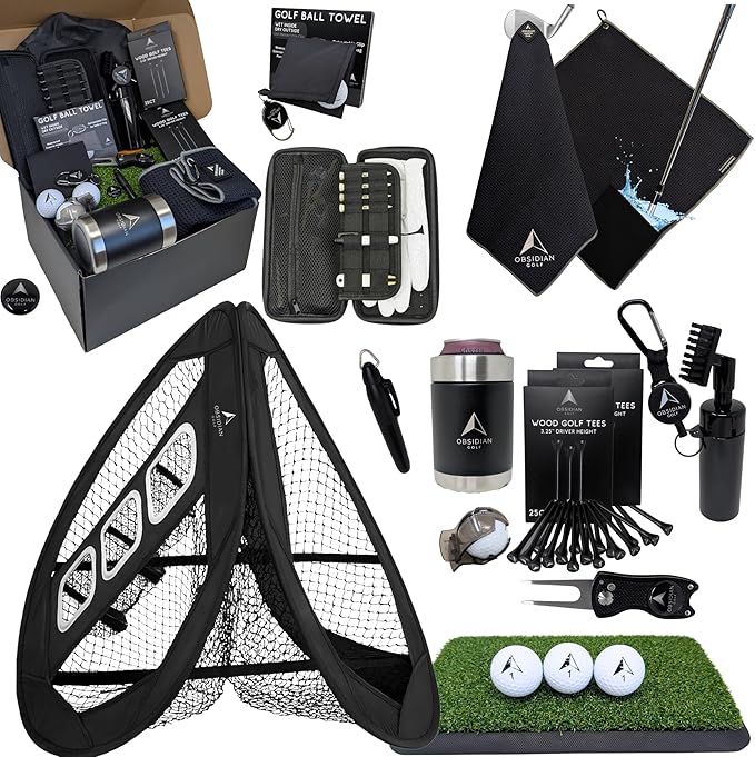 Gift Box - Ultimate Golf Kit Essentials for Men & Women, Premium Golfing Accessories, Golfer Training Tools & Gear