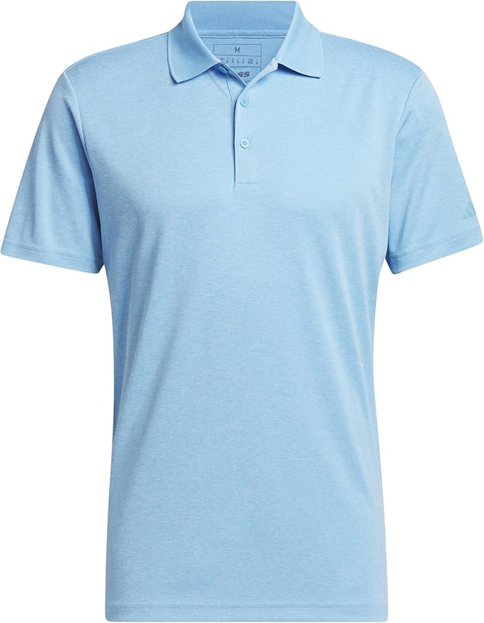 adidas Men's Performance Heathered Polo Shirt