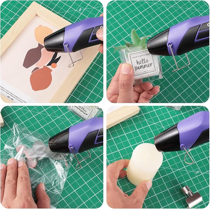 Gyfent Heat Gun with 100Pcs Solder Seal Wire Connectors & 200Pcs Heat Shrink - Image 6