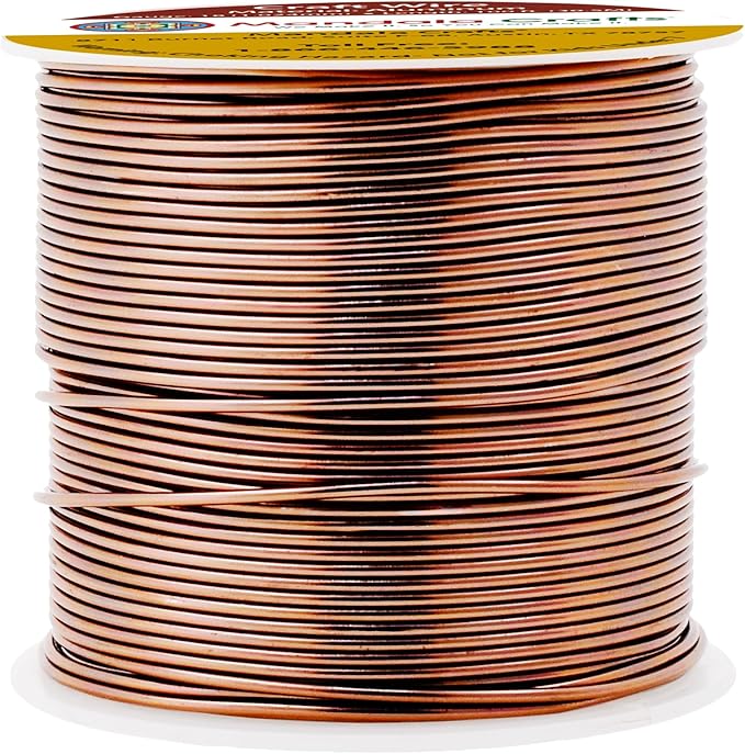 Mandala Crafts 18 Gauge Anodized Aluminum Craft Wire by MandalaCrafts