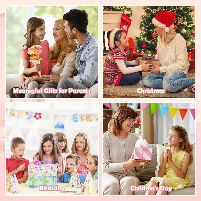 Fabric Flower Bouquets Toys, DIY Craft Kits Toys - Image 7