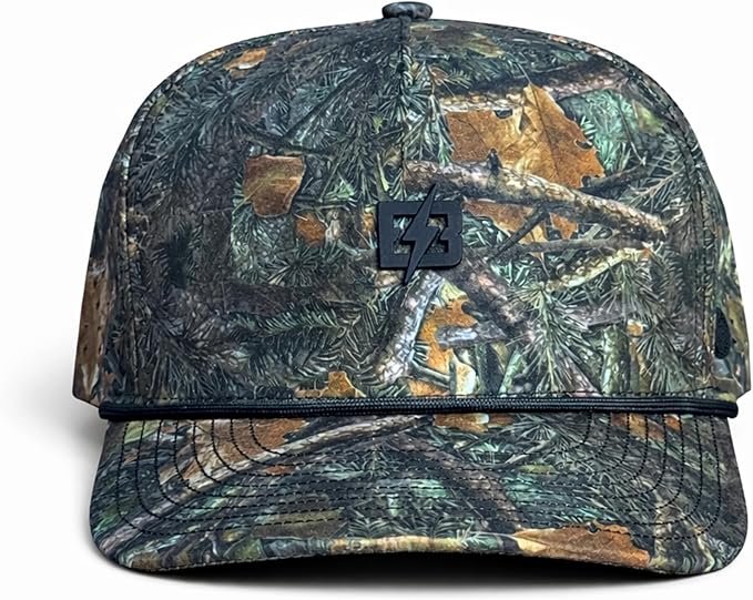 BRIMZ Outdoor Performance Hat - Water & Sweat Resistant Hats - Breathable & Moisture-Wicking Snapback