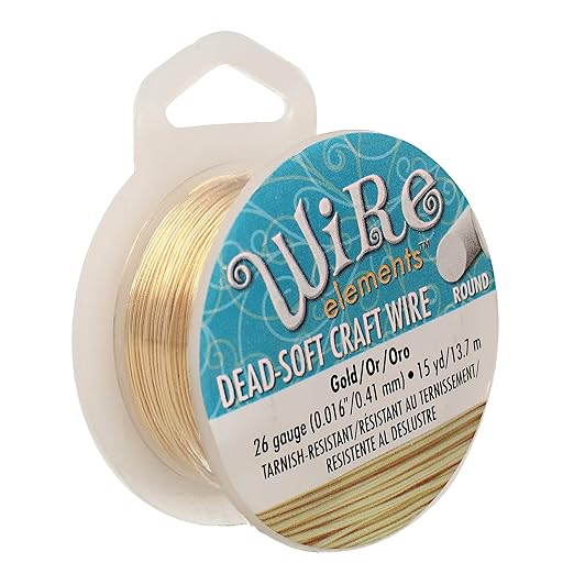 The Beadsmith Wire Elements Craft Wire – Tarnish Resistant, Soft Temper by TheBeadsmith