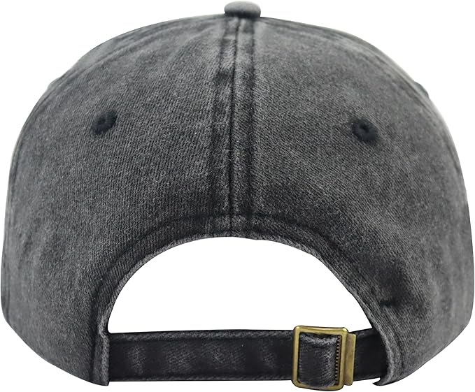 The Guitar Father Hat for Men, Vintage Cotton Embroidered Guitar Decor Dad Baseball Cap