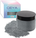 Ceya Mica Powder, 5.3oz/ 150g Grey Pearlescent Effect Colorant Pigment Powder by CEYA