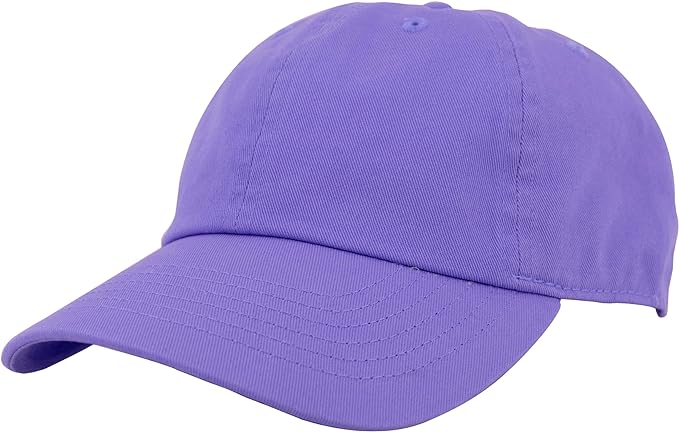 Gelante Baseball Cap Dad Hat 100% Cotton Polo Style Plain Blank Adjustable Size.