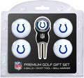Team Golf NFL Regulation Size Golf Balls (4 Count) & Divot Tool with Removable Double-Sided Magnetic Marker