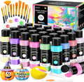 40 PCS Pastel Acrylic Paint Set by POPYOLA
