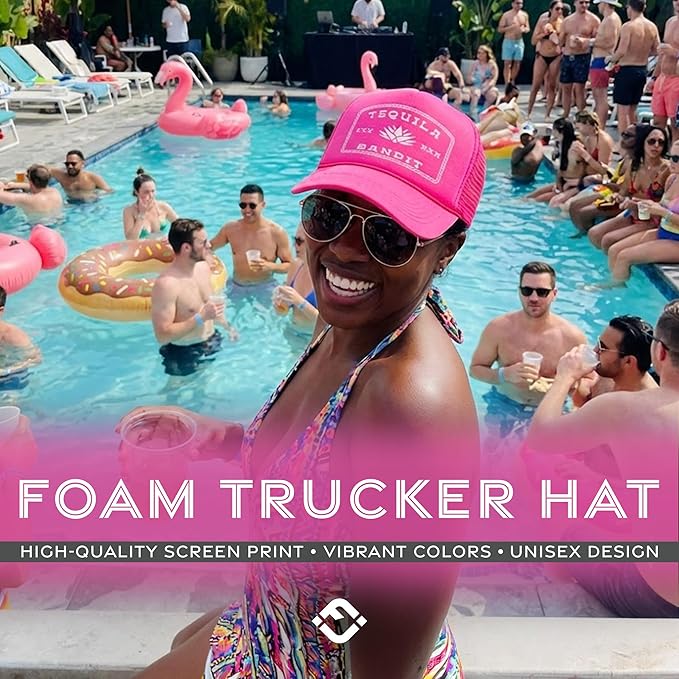 Funky Junque Premium Mesh Snapback Trucker Hat - Stylish Comfort for All - Patriotic, Humor & More