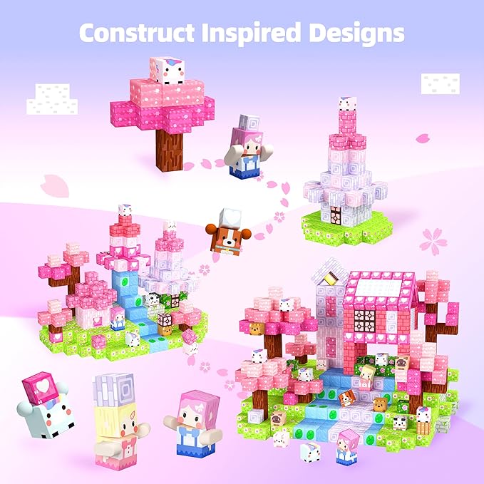 GobiDex 100PCS Magnetic Blocks Kid Building Toys - Image 3
