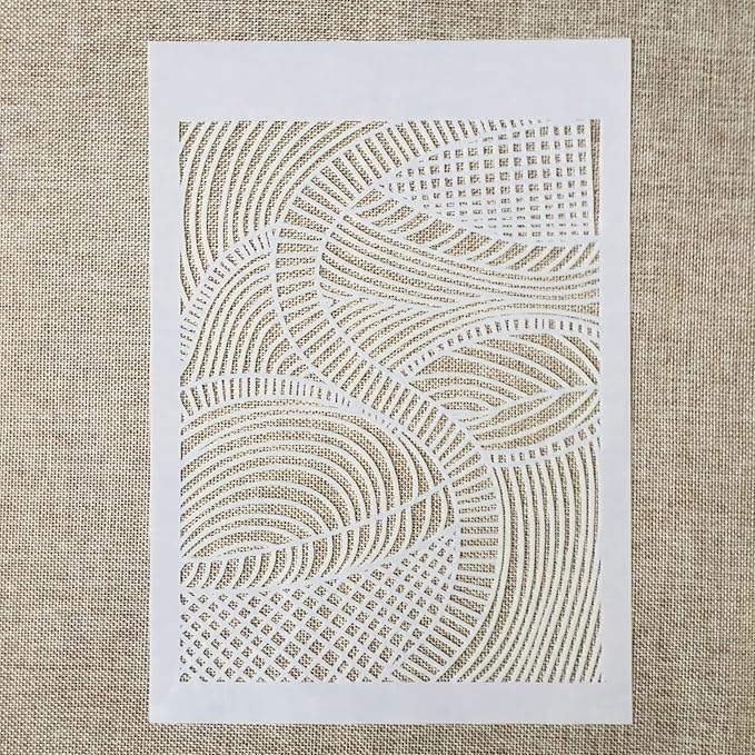 TIAMECH 6 Pcs A4 Reusable Geometric Stencils - Image 5