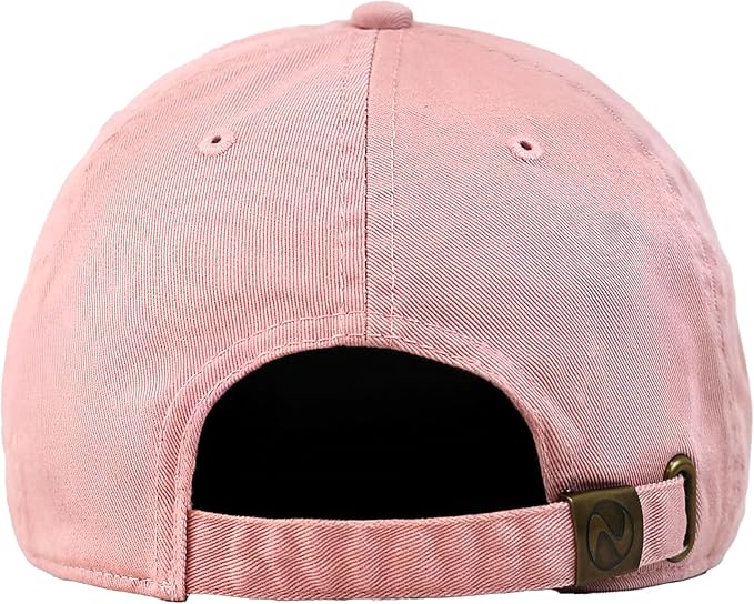 Cotton Baseball Cap Dad Hat – Washed Low Profile Adjustable Hat for Men Women Casual Outdoor Running Golf