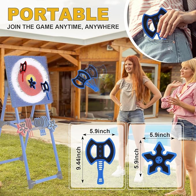 Throwing Axe for Axe Throwing Game for Backyard, Throwing Axe Set - Image 7
