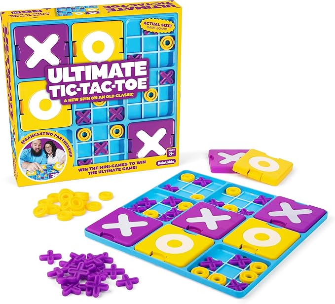 What Do You Meme? Ultimate Tic Tac Toe™ by Relatable, Fun Board Games by Relatable