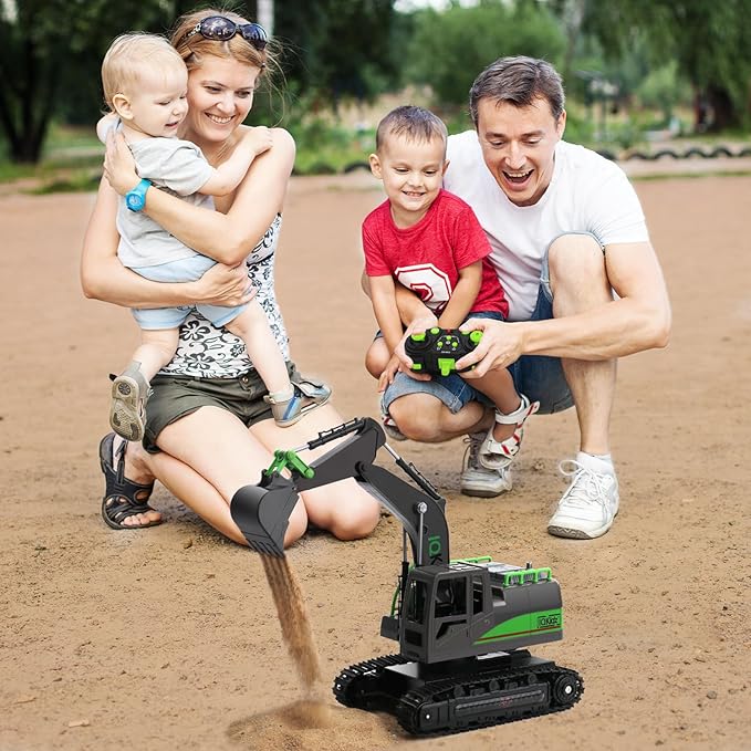 Remote Control Excavator Toys for Boys 4-7 Yrs Old - Image 7