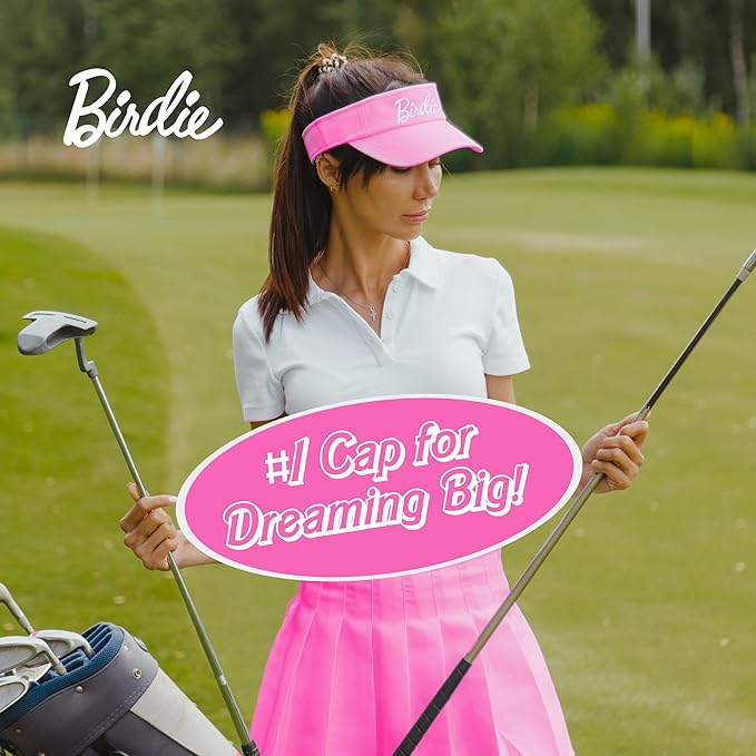 Shanker Golf - Birdie Women's Golf Visor - 100% Cotton Golf Visor for Ladies - Women's Golf Hat