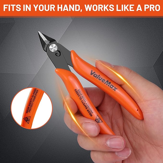 ValueMax Flush Cutters 6 Pack, Small Diagonal Cutters - Image 6