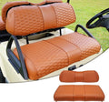 Golf Cart Seat Covers for EZGO TXT Club Car DS Gas or Electric OEM Regular Seat Cushion, No Staple, Golf Cart Vinyl Replacement Seat Cover
