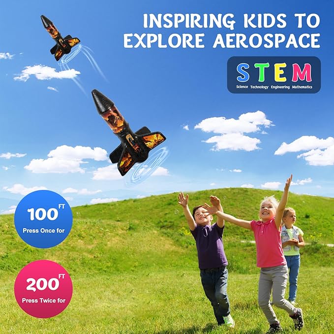 Rocket Launcher for Kids - 200 Ft of Flight Altitude - Image 2