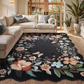 Beeiva Washable Rugs 8x10 for Living Room by Beeiva