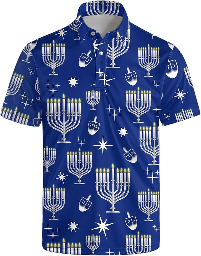 Mens Golf Shirts Golf Polo Shirts for Men Short Sleeve Polo Shirts Golf Gifts
