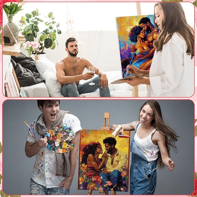 Zhanmai 12 Pack Pre Drawn Canvas - Image 5
