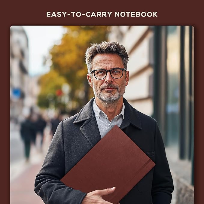 Beechmore Books A3 Sketchbook – 11.7x16.5 Premium Vegan Leather Bound Large - Image 6