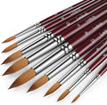 Sable Hair Watercolor Brushes Professional by lenbicki