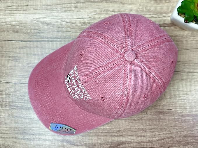 Adjustable Embroidery Baseball Hat for Men Women