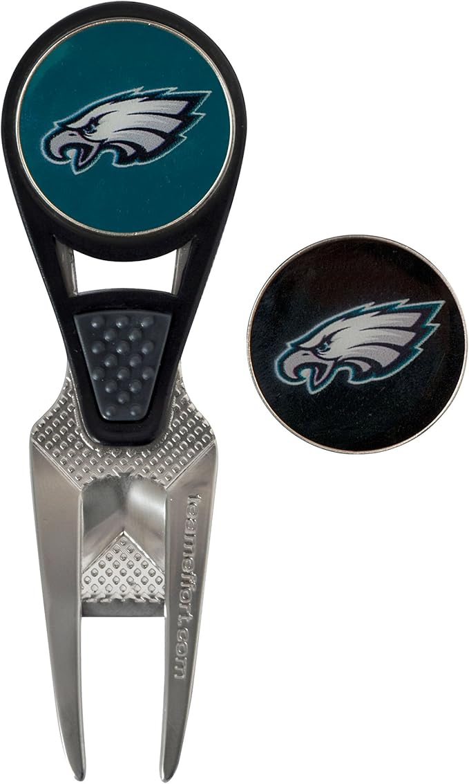 NFL CVX Ball Mark Repair Tool & 2 Ball Markers